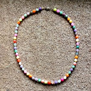 Vtg Baltic Natural Amber bead necklace all colors